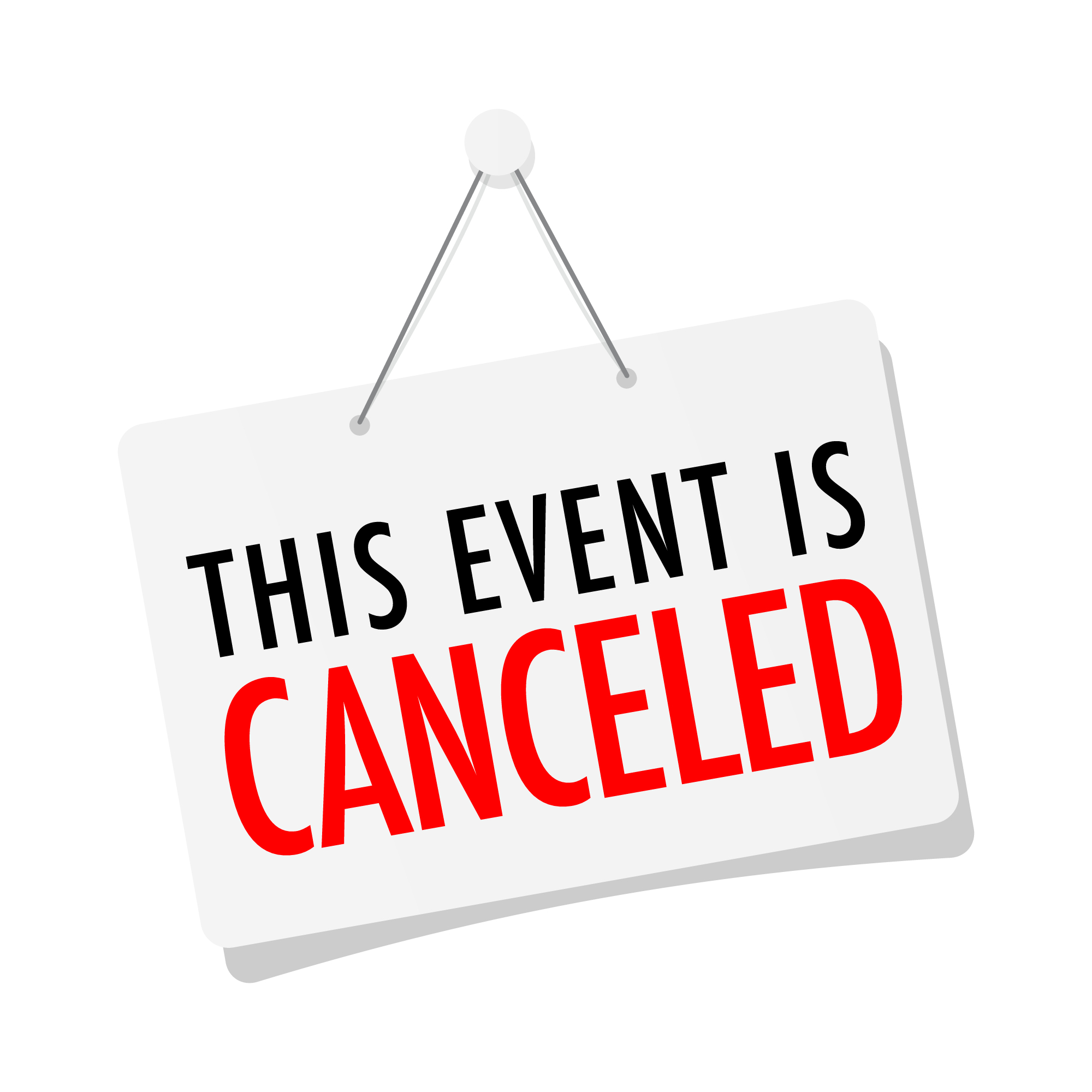 Event Cancelled
